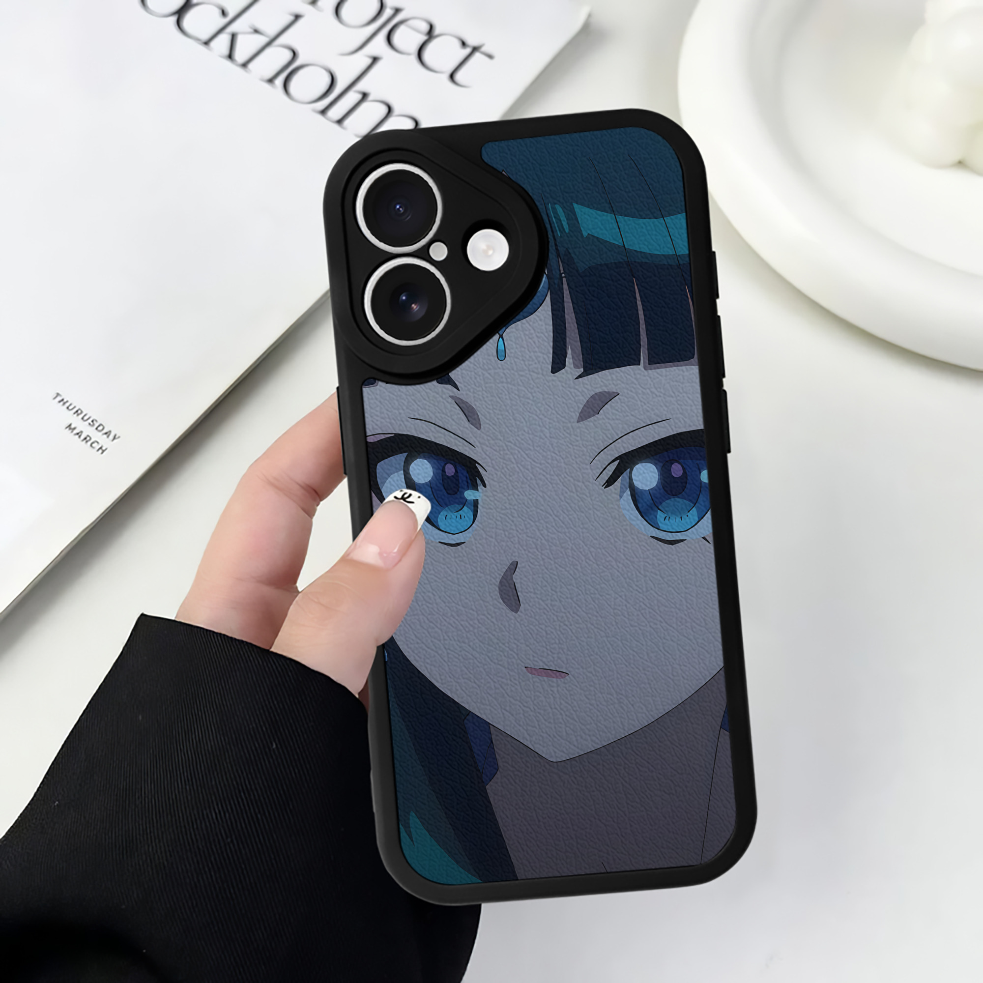 薬屋のひとりごと The Apothecary Diaries 【iPhone 16シリーズ対応】シリコンスマホケース（レザー調） 材質：シリコン